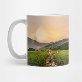 Saturn Sunset Mug